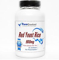 Red Yeast Rice 900mg // 90 Capsules // Pure // by PureControl Supplements