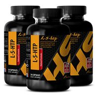 Sleep 5-htp - L-5-HTP - 5 htp Supplement - 3 Bottles 90 Capsules