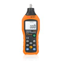 PEAKMETER Tachometer PM6208A Handheld Contact Digital Tachometer Meter Motor Speed Gauge Tester 50RPM-19999RPM 100 Groups Data Logging Data Hold Max/Min/AVG LCD Backlight Accuracy：± (0.03% + 2)