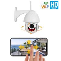 Security Camera Wireless 5X Zoom Tilt Outdoor HD 1080P WiFi Home IR Motion Detection IP66 Weatherproof Camera (5X Zoom Tilt)