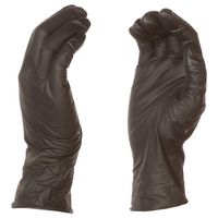AmazonBasics Powder Free Disposable Nitrile Gloves, 6 mil, Black, Size XXL, 90 per Pack, 1-Pack