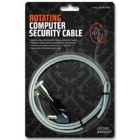 Xitel Technologies Mysafe Rotating Computer Security-Steel (CL-COMSTL-ENG)