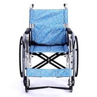 ChenCheng Wheelchair Lightweight Old Scooter, Trolley Aluminum Alloy Light Folding Medical Supplies