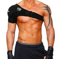Babo Care Shoulder Stability Brace with Pressure Pad Light and Breathable Neoprene Shoulder Support for Rotator Cuff, Dislocated AC Joint, Labrum Tear, Shoulder Pain, Shoulder Compression Sleeve