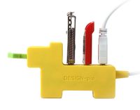 Black Temptation Creative Yellow Dog USB HUB 4-Port High-Speed Computer USB Hubs Cute Puppy Hubs