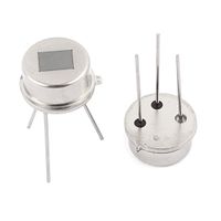 Aexit 2 Pcs Fiber Optic Products D203S Pyroelectric Infrared Radial Sensor Human Body Fiber Optic Transmitters Detector