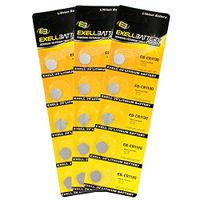 3X 5pack Exell EB-CR1130 3V Lithium Coin Cell Battery Replaces DL1130, BR1130, KL1130, L1130, ECR1130, KCR1130, E-CR1130, KECR1130