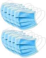 20Pcs Medical Mask, Disposable Surgical Face Masks Air Pollution Protection 3 Layers Dustproof Mask Facial Protective Cover Masks