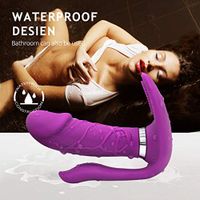 Female Wearable Butterfly Massaging Toys - Multi Speeds Vibration with Vibranting - Wireless Remote Control - Soft Skin-Friendly - Back Neck Shoulder Relaxation