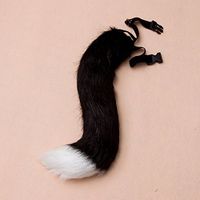 Funny and Romantic Role Playing Game Dancing Simulation Wacky Animal Long Fox Tail Party Prop Dress up Newlyweds, Wedding, Anniversary, Marriage New