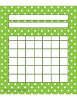 Teacher Created Resources Lime Polka Dots Incentive Charts, Lime (4774)