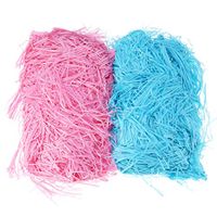 Healifty 2pcs Paper Shred Filler Shredded Crinkle Paper for Gift Packing Wrapping Baskets Boxes Filling