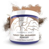 Turkey Tail Mushroom Powder | 30 Grams | Trametes versicolor | Organic Whole Fruiting Body Extract | Promotes Healthy Cellular Function