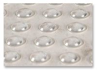 8mm Clear Stick On Door Buffers - 49 Pack