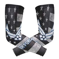 US Air Force USAF 1 Pair UV Protection Cooling Long Sports Arm Sleeve