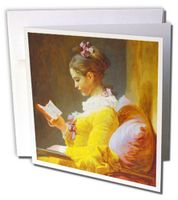 3D Rose Greeting Cards with Envelopes, Set of 6 (gc_157624_1)