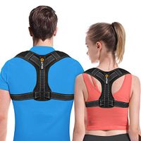 Back Posture Corrector for Men and Women - Posture Brace - Adjustable Back Straightener -Effective Comfortable Adjustable Posture Correct Brace - Posture Support - Kyphosis Brace (L)