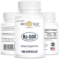 BioTech Pharmacal - B3-500 (Inositol Niacinate) - 100 Count