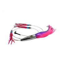 MagBay Lures High Speed Daisy Chain Savage Plomerito 12" Wahoo Lure by (Pink and Blue)