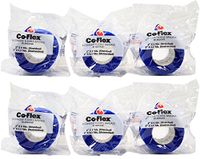 Andover Coflex Self Adherent Elastic Wrap 2" Blue - Pack of 6 Rolls