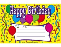 Teacher Created Resources Happy Birthday Awards (1931)