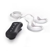 Upgraded Premium Pyle Waterproof MP3 Player W/ Waterproof Headphones, Underwater Swimming, Rechargeable Batteries, Wearable Tech, FM Radio, 8GB Memory, Compact & Portable, Flexible (PSWP3BK)