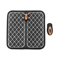 zroven EMS Foot Massager Foldable Pulse Electric Vibration Muscle Stimulator Relaxtion Machine Wireless Feet Vibrator Physiotherapy