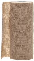 Medline Premium Co-Flex Quick-Stick Cohesive Flexible Elastic Bandage, Self-Adherent Compression Wrap, Latex Free, 6" x 5 yards, Tan (Pack of 12)