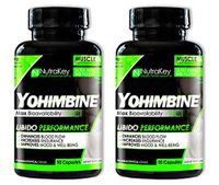 NutraKey Yohimbine HCl 90 Capsules (2 Pack)