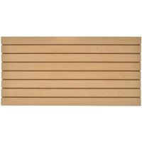 Slatwall Display Panels Maple Set of 2, 4' x 2' Each