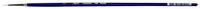 Silver Brush Bristlon Stiff Synthetic Long Handle Filament Brush, Round, Size 00 (1900-00)