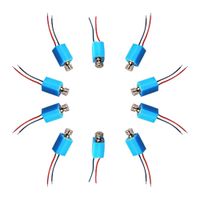 RilexAwhile Pager Cell Phone Micro Vibration Motor DC 3V 3500RPM Arbitrary Direction 4.8mm4.8mm 8mm (20pcs)