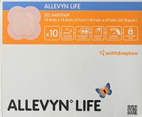 Smith & Nephew Foam Dressing Allevyn Life 6.06 X 6.06" Quadrilobe Sterile (#66801069, Sold Per Box)