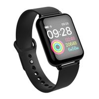 B57 Smart Watch IP67 Waterproof smartwatch Heart Rate Monitor Multiple Sport Model Fitness Men and Women Wearable Devices,D