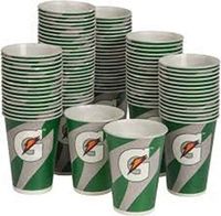 Gatorade 12oz Cups - 100 Cups Per Pack
