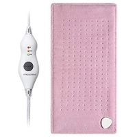 Electric Heating Pad, Extra Large Heat Therapy Wrap for Back, Auto Shut Off Back, Abdomen, Cramps, Stiff Joint, Legs, Pain Relief, 12" X 24", 3 Heat Levels, Dry/Moist with Auto Shut Off