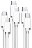 USB C to USB C Cable White (1ft 3.6ft 6.8ft 3 Pack) xdobo Fast Charging Cable, Usbc to Usbc Cable, USB C to C Cable, USB Type C to Type C Cable, USB-c to USB-c Cable, USB C Cable to USB C