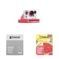 OneStep 2 VF Coral with 600 Color Film Summer Fruits and 600 B&W Film