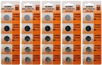 25 x Powertron Lithium Battery CR1620 1620 button cells, Pack of 5 Batteries x 5