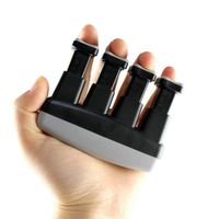 CHAONAO Finger Exerciser Hand Strengthener Trainer Adjustable Finger Exerciser Strengthener for Musicians, Athletes, Rock Climbers 2 Pack