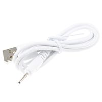 DC Charger Compatible with HyperGear H2O, SoundBot SB510 Wireless 3.0 Shower Speaker Barrel Jack 2.0mm Rechargeable USB Charging Cable for Mini S530, NENRENT S570/Q13 (white1)