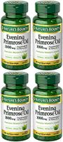 Evening Primose Oil 1000 mg, 4 Bottles (60 Count) Nature's-th