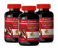 Immunity Support Vitamins - Turmeric Curcumin Complex - Natural ANTIOXIDANT - Turmeric Curcumin Capsules - 3 Bottles 360 Capsules