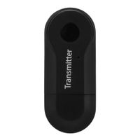 Sandistore Bluetooth 4.0 Transmitter/Receiver Wireless 3.5mm Stereo Audio Music Adapter (AptX Low Latency , 2 Devices Simultaneously, for TV, Home Stereo,Xb One or MP3 Player)