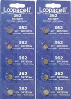 10 Loopacell SR721SW Sr-721sw - 361/362 Watch/calculator Battery