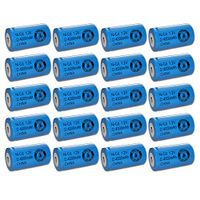 20x Exell 1.2V 4000mAh NiCD D Rechargeable Battery Button Top Cell FAST USA SHIP