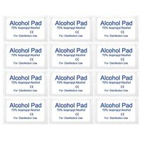 Artibetter 200Pcs 75% Isopropyl Alcohol Wipes Disposable Alcohol Wet Wipes Cleansing Wipes Alcohol Pads for Cleaning Cleanser Travel Home Daily Use