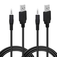 SCOVEE USB to 2.5mm Male AUX Audio Jack Charging Cable Adapter Cord for JBL Synchros S300 S300I S300a S400BT J56BT E40BT E30 E40 E50BT S500 S700 headphones Wireless On-Ear Bluetooth Stereo Replacement