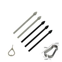 Galaxy Note 10 Stylus Pen Replacement Tips Nibs Parts for Samsung Galaxy Note 10, Note10+, Note10 Plus, Note10 5G, Note10+ Plus 5G All Verison Stylus S Pen Replacement Tips/Nibs + Eject Pin (Black)
