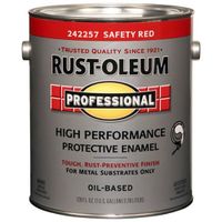 RUST-OLEUM 242257 Professional Gallon Safety Red Protective Enamel